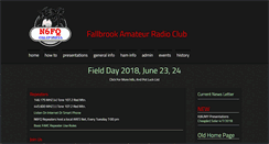 Desktop Screenshot of fallbrookarc.org